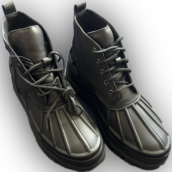 Polo Ralph Lauren Men's Oslow Low II Oxford & Waxed Leather Boots - Picture 2 of 7